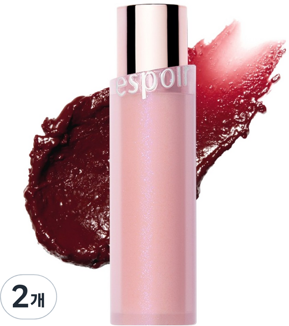 에스쁘아 베어 글로우 립밤, 6호 다크프레소, 3g, 2개