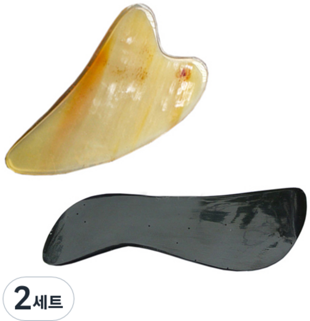 헬스플러스 마사지용 괄사패키지 BJ-6021 + BJ-251, 2세트, 혼합 색상