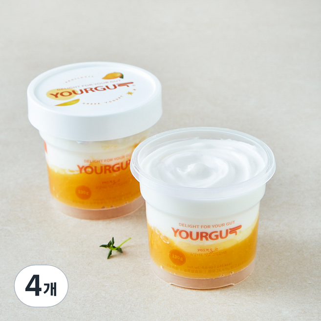유얼거트 망고 그릭요거트, 130g, 2개입, 2개
