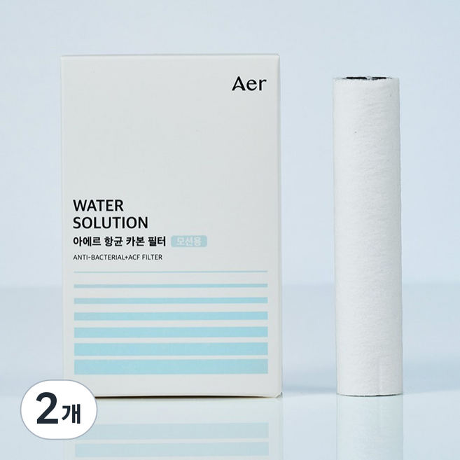 Aer 動感蓮蓬頭專用碳補充濾芯 3個入, 無香, 2盒