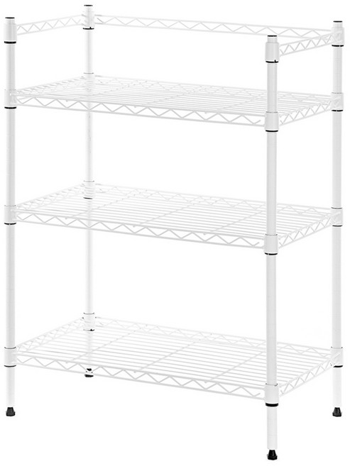 comet 金屬置物架, 白色, 3層