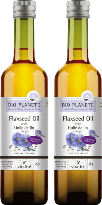BIO PLANETE 碧歐星球 天然初榨亞麻仁油, 250ml, 2瓶