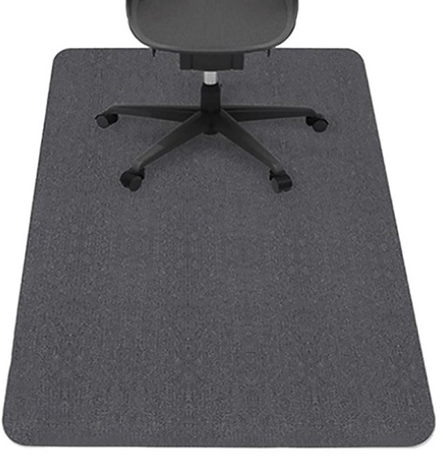 마켓플랜 바닥긁힘 방지 의자매트 140 x 90cm, 다크그레이, 1개