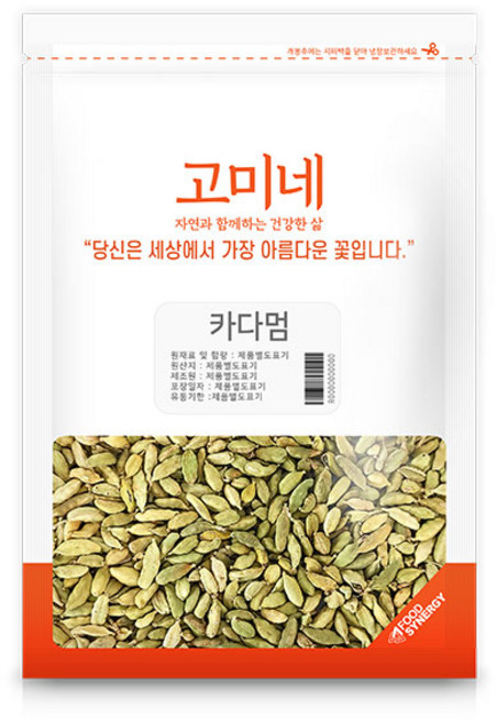 고미네 카다멈 향신료, 100g, 1개