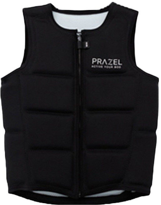 프라젤 리버서블 네오프렌 구명조끼, 블랙 + 그레이