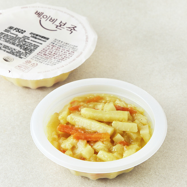 베이비본죽 감자채 카레볶음, 100g, 1개