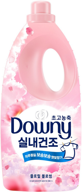 다우니 실내건조 초고농축 섬유유연제 플로럴 블로썸 본품, 2L, 1개입, 1개