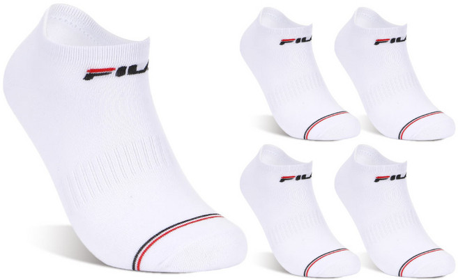 휠라 프론트 스니커즈 5켤레, 화이트, 1세트