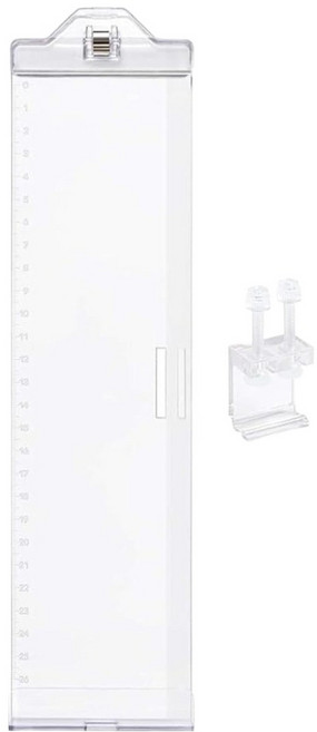 루미오 무점착 모니터 메모보드 투명 아크릴 팝업, 좌측용