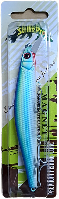 Strike Pro 磁力遠投米諾 Inquisitor VMC鉤 岸拋 海釣 路亞 魚虎 EG-193B 11cm, 多色, 18.4g, 1個