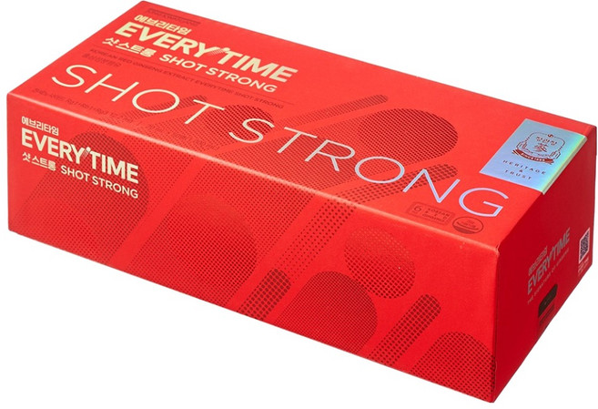正官庄 Everytime 濃縮液強效款 50入, 1L, 1個