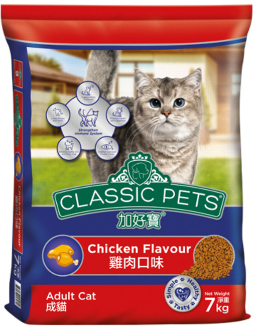 클래식펫츠 어덜트 고양이 클래식 건식사료, 닭, 7kg, 1개