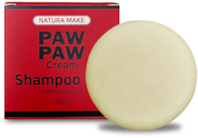 내추라메이크 포포크림 샴푸바, 1개, 105g - 쿠팡