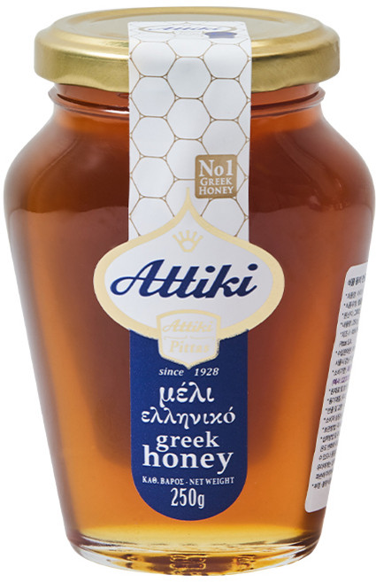 아티키 그릭 허니 타임 꿀, 250g, 1개