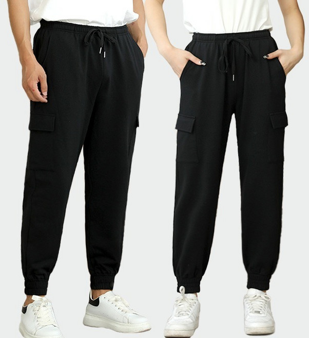 턴키 남녀공용 조거 카고 트레이닝 바지