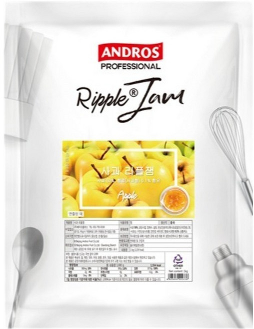 앤드로스 사과 리플잼, 1kg, 1개
