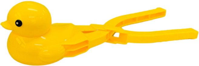 후니스 눈오리집게 스노우볼 메이커 소형오리, 옐로우, 60g, 1개