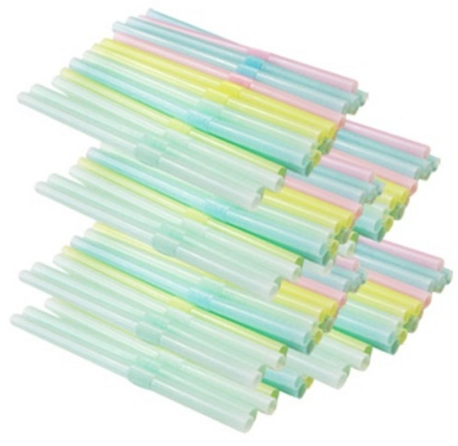 아가프라 일회용빨대 16cm, 1000개입, 2세트