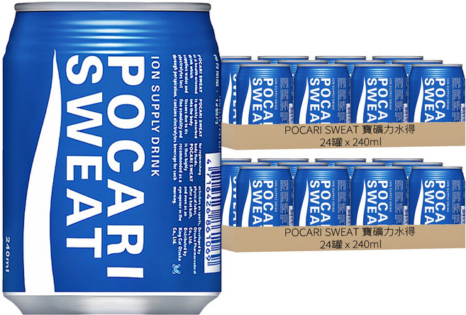 POCARI SWEAT 寶礦力水得, 240ml, 48罐