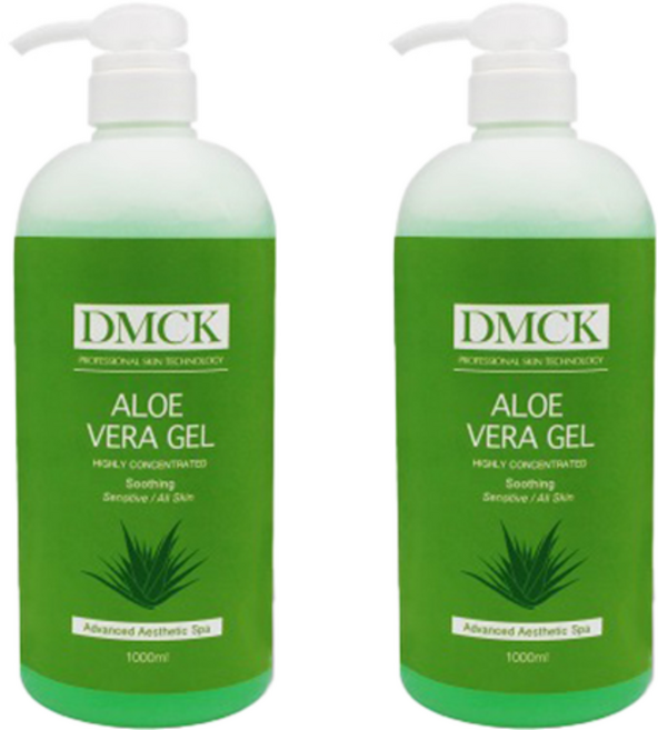 DMCK 알로에 베라 겔, 1L, 2개