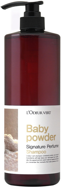 로더베르 시그니처 퍼퓸 샴푸 베이비파우더향, 1L, 1개