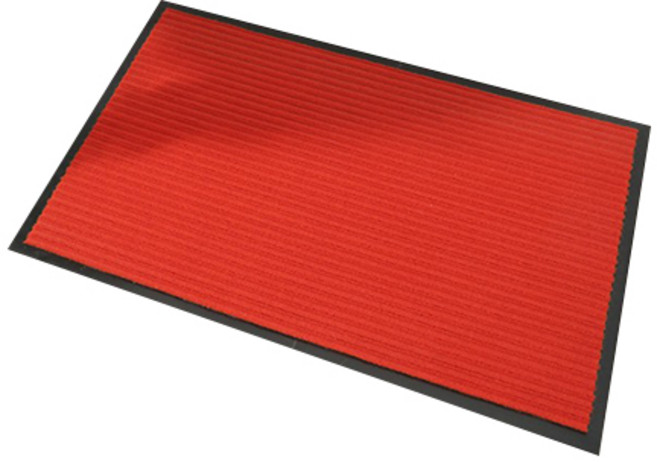 제이포 현관용 고무형 패드, 레드, 1개