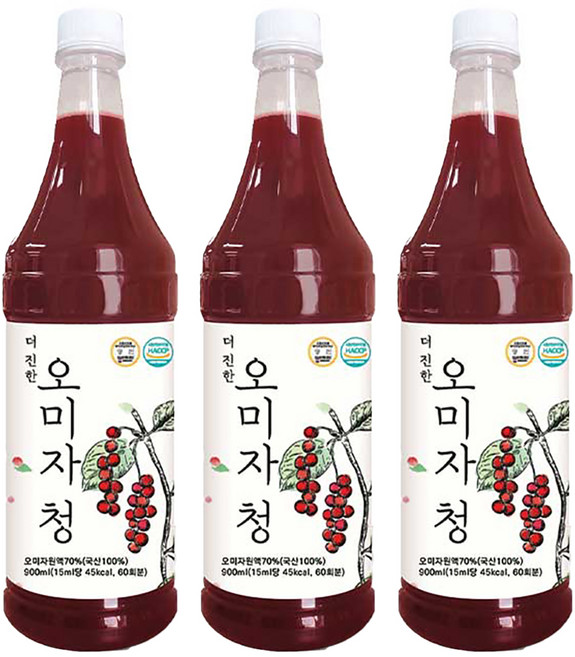 joeunyakcho 更濃鬱的五味子膏, 900ml, 1入, 3個