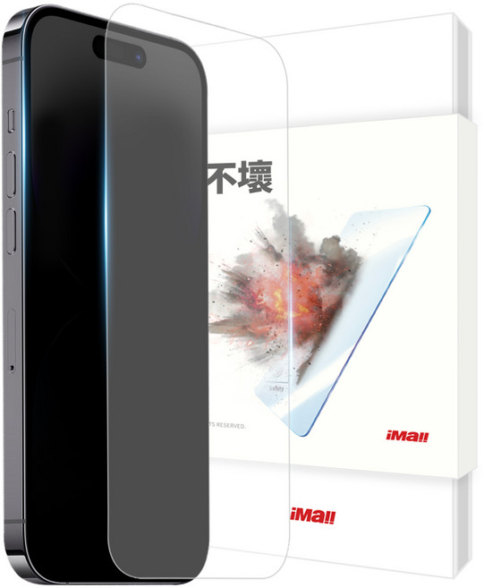 아이몰 금강불괴 10H 고강도 강화유리 휴대폰 액정보호필름, 1개