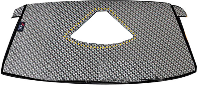 엑스핏 4D입체 차종별 맞춤 앞유리 성에방지커버 블랙박스형, 현대 제네시스 구