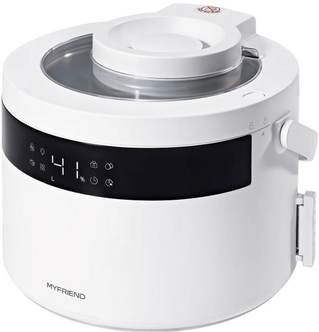 마이프랜드 스티모맥스 스테인리스 가열식 가습기 4L, MFH-888, 화이트