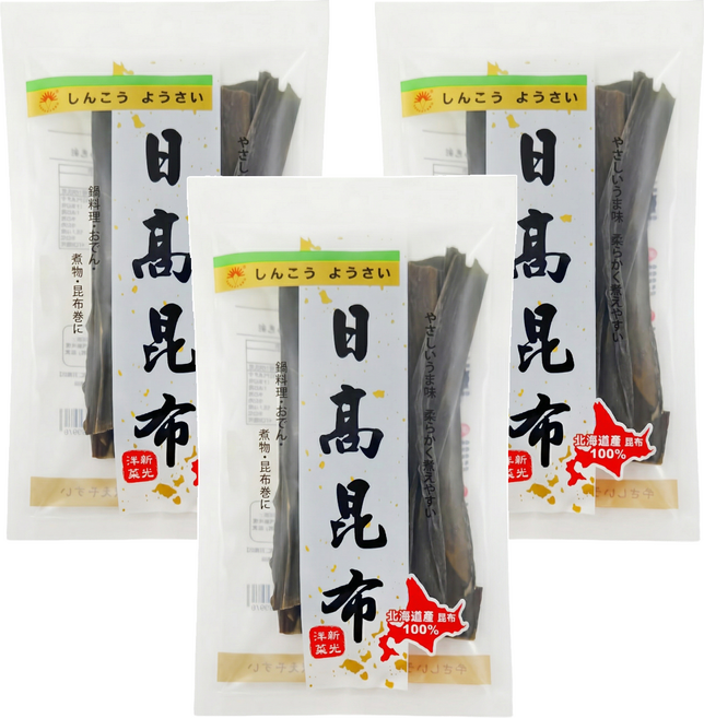 新光洋菜 日高昆布, 50g, 3包