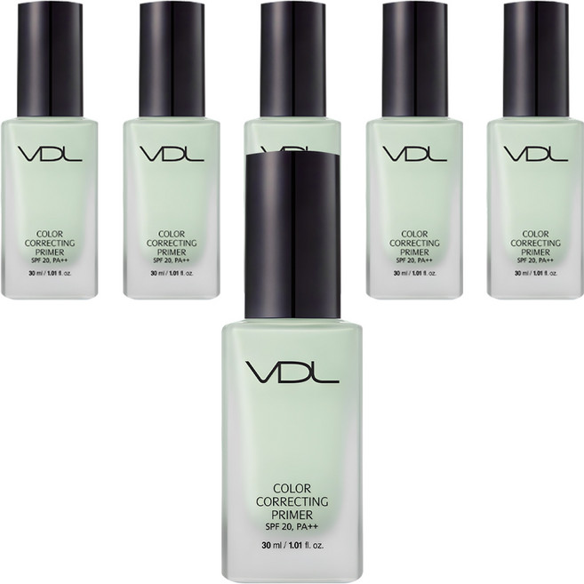 브이디엘 컬러 코렉팅 프라이머 30ml, 민트, 6개