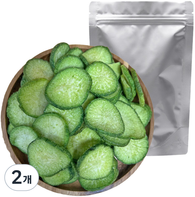 바삭바삭 건조 청무칩, 150g, 2개