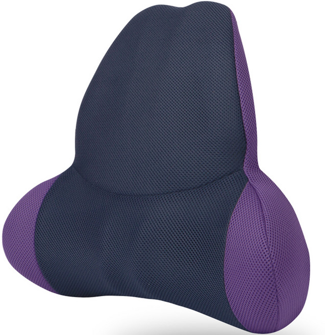베네폼 허리업 등쿠션, 퓨어 퍼플