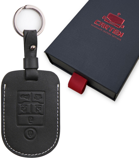 카템 장인 스마트키 케이스, 시크 블랙, CT023(K04)