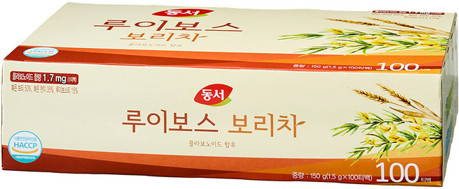 동서 루이보스 보리차, 1.5g, 100개입, 1개