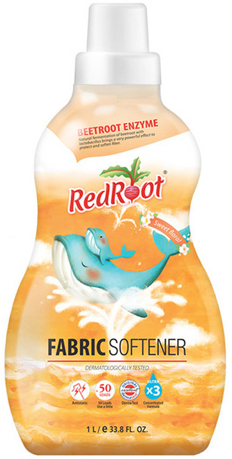 레드루트 유아 섬유유연제 스위트플로랄향 본품, 1L, 1개