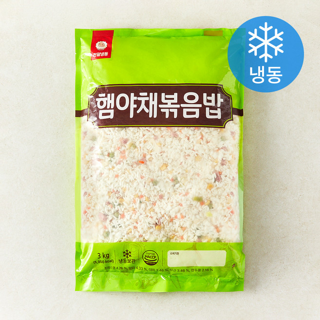 천일냉동 햄야채볶음밥N (냉동), 3kg, 1개