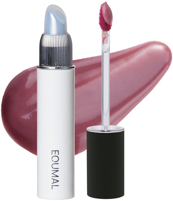 EQUMAL Non-Section Glowy亮澤保濕唇釉, 110 Dim Dream, 5g, 1個