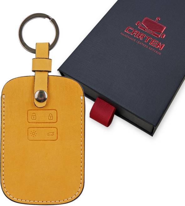 카템 장인 스마트키 케이스, 허니 옐로우, CT023(S01)
