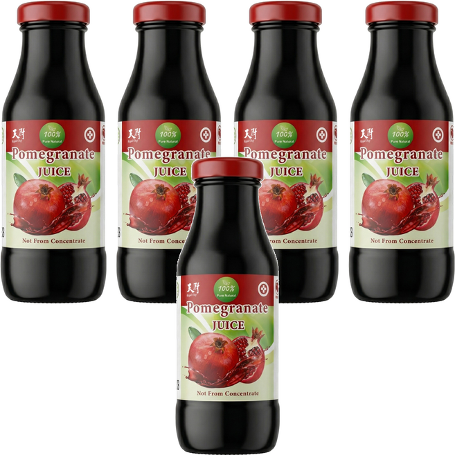 Royal Chef 天廚 100%天然石榴汁, 200ml, 5瓶