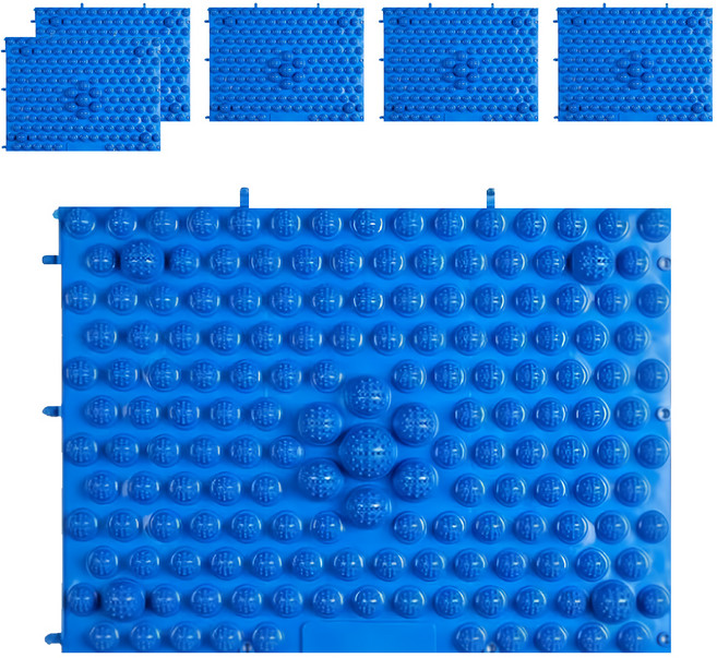 小麥購物 腳底按摩墊 37 x 27.5cm, 6個, 顏色隨機