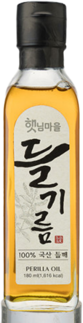 햇님마을 국산 들기름, 1개, 180ml