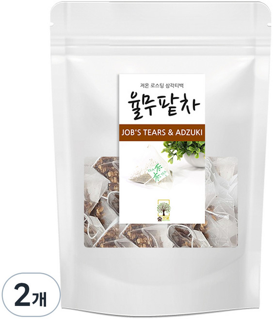 숲으로 율무팥차 삼각티백, 1g, 100개입, 2개