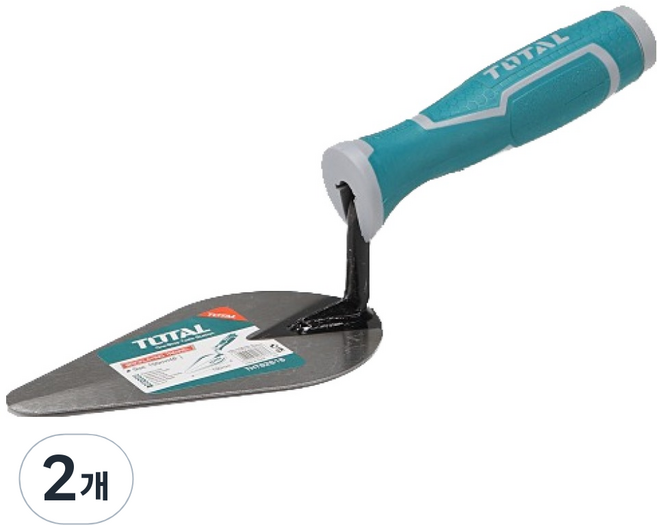 토탈툴스 공구 미장공구 흙손 삼각, 2개
