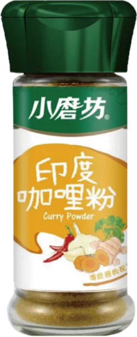 小磨坊 印度咖哩粉, 22g, 1瓶