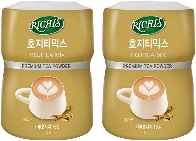 RICHIS 焙茶粉, 550g, 1罐, 2罐