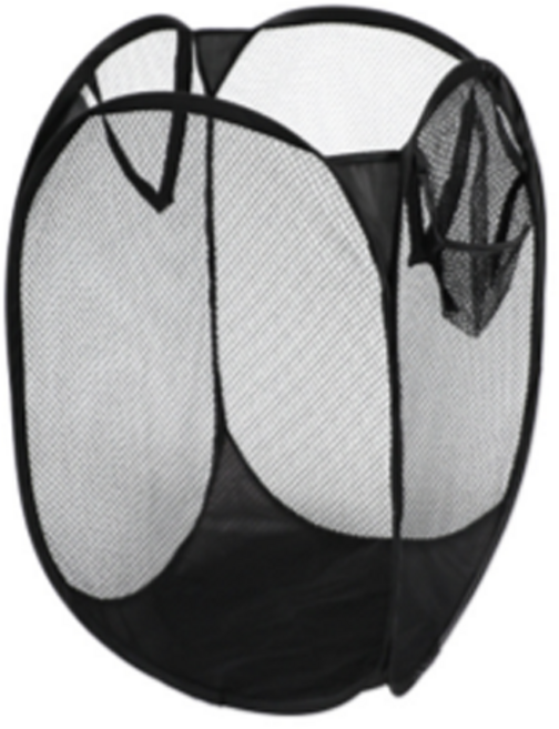 하이제이비 접이식 매쉬 빨래바구니, 블랙