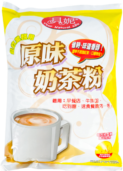 貝妮 原味奶茶粉, 1kg, 1包, 1包