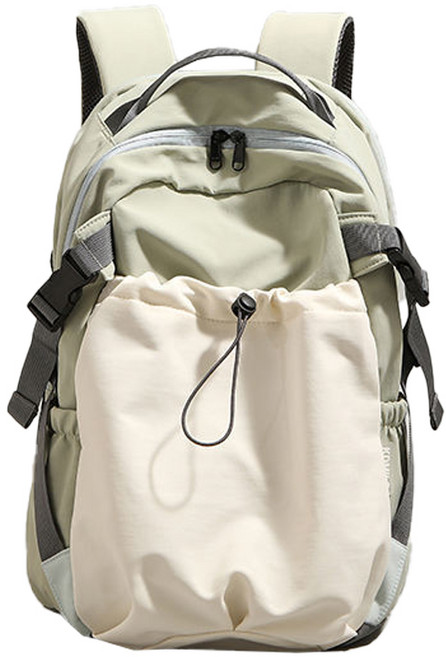 ELVEO 멀티포켓 데일리 스포츠 백팩, 그린, 1개